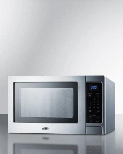 Stainless Steel Microwave Oven With Digital Touch Controls
