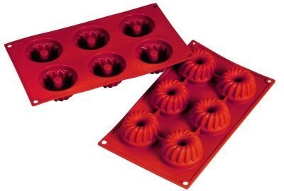 Silicone Kugelhopf 2.7 Oz, 6 Cavities