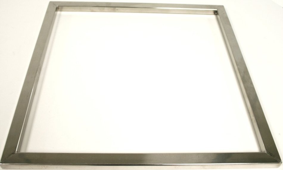 Paderno World Cuisine 15-3/4-Inch Square Stainless-Steel Guitar Frames N2