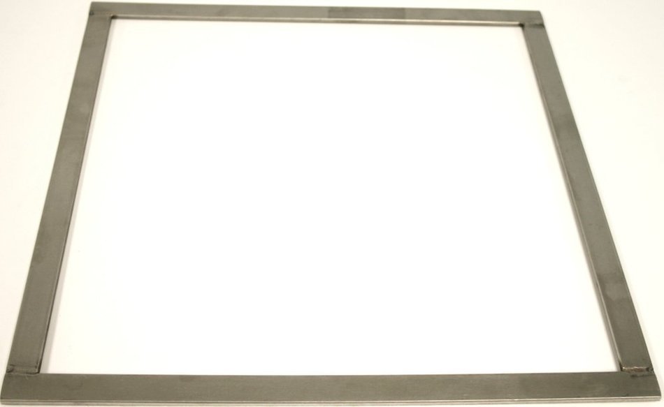 Paderno World Cuisine 15-3/4-Inch Square Stainless-Steel Guitar Frames N3