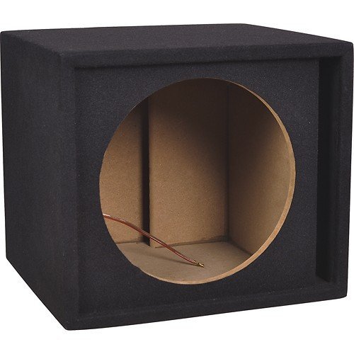 Metra - 12" Single Ported Subwoofer Enclosure - Charcoal TCBXP-112