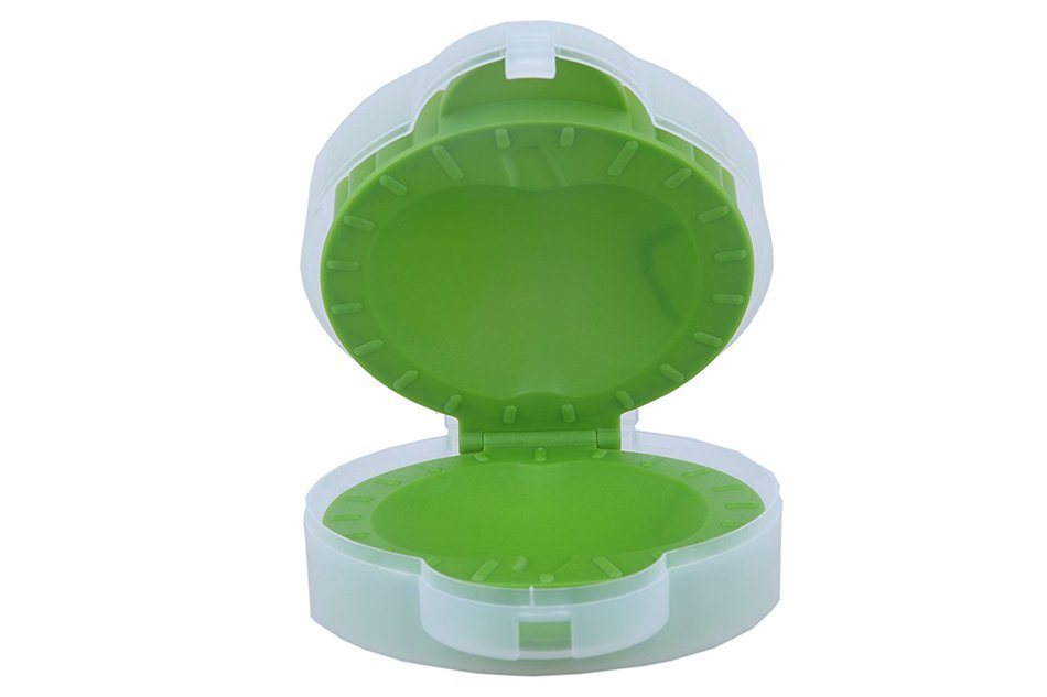 Apple Shaped Mini Pocket Pie Mold 6.1 x 5.2 x 2.1 inches - Petite Hand Pies Small - Green