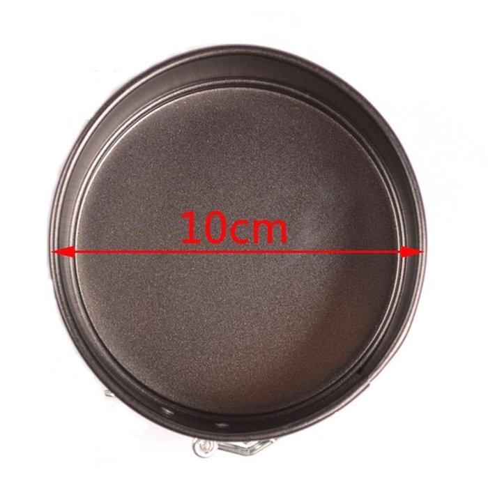 Jiaruo Round Bakeware Cake Mold Springform Pan (3inch) N8