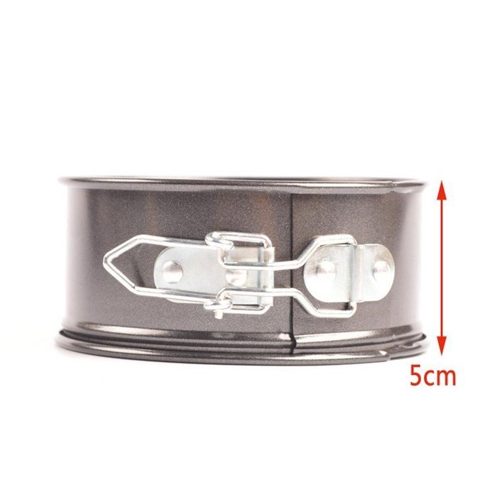 Jiaruo Round Bakeware Cake Mold Springform Pan (3inch) N9