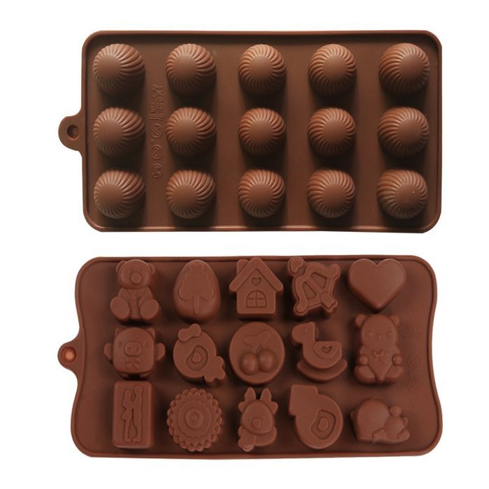 Silicone Molds - Cake Baking Mold - Candy Molds - Chocolate Molds - Popsicle Molds Heart and Bear House BOWS -... N19