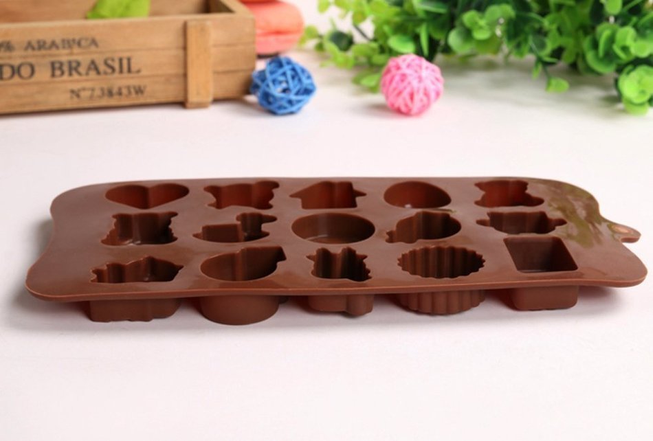 Silicone Molds - Cake Baking Mold - Candy Molds - Chocolate Molds - Popsicle Molds Heart and Bear House BOWS -... N21