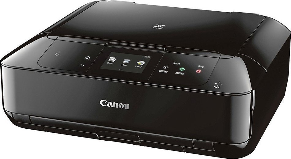 Canon - PIXMA MG7720 Black Wireless All-In-One Printer - Black N2