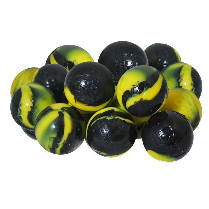 Black / Yellow Non Stick Silicone Oil Kitchen Container Ball Jar + Bonus Enamel Pin Wholesale Pricing (10)