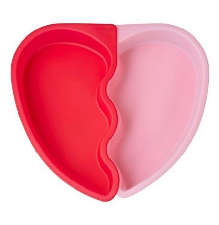 Wilton Heart Cake Silicone Mold Set - 2 Pcs N3