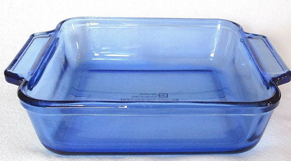 Anchor Hocking Cobalt Blue 2 Qt Baking Dish 8 X 8 X 2-1/4 N2