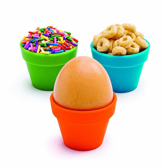 Fusionbrands&reg; PetitePot Silicone Pinch Bowl - White N7