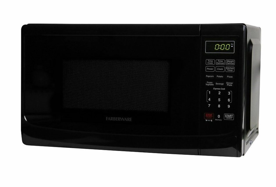 Farberware FMO07ABTBKA Classic 700W Microwave Oven, 0.7 cu. ft., Black N10