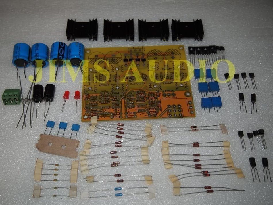 Symmetric Complementary J-FET preamplifier JC-2 kit N4