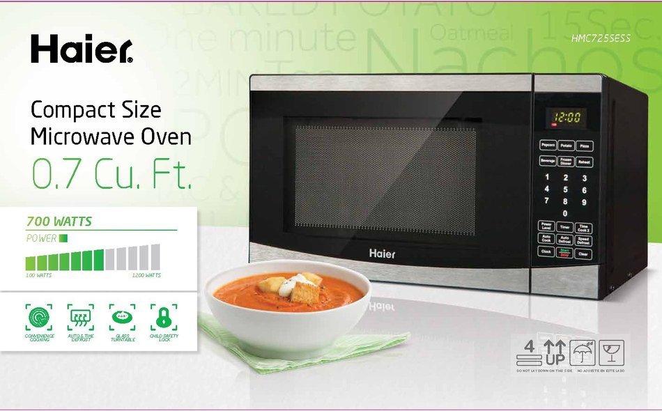 0.7 Cu. Ft. 700 Watt Microwave N10