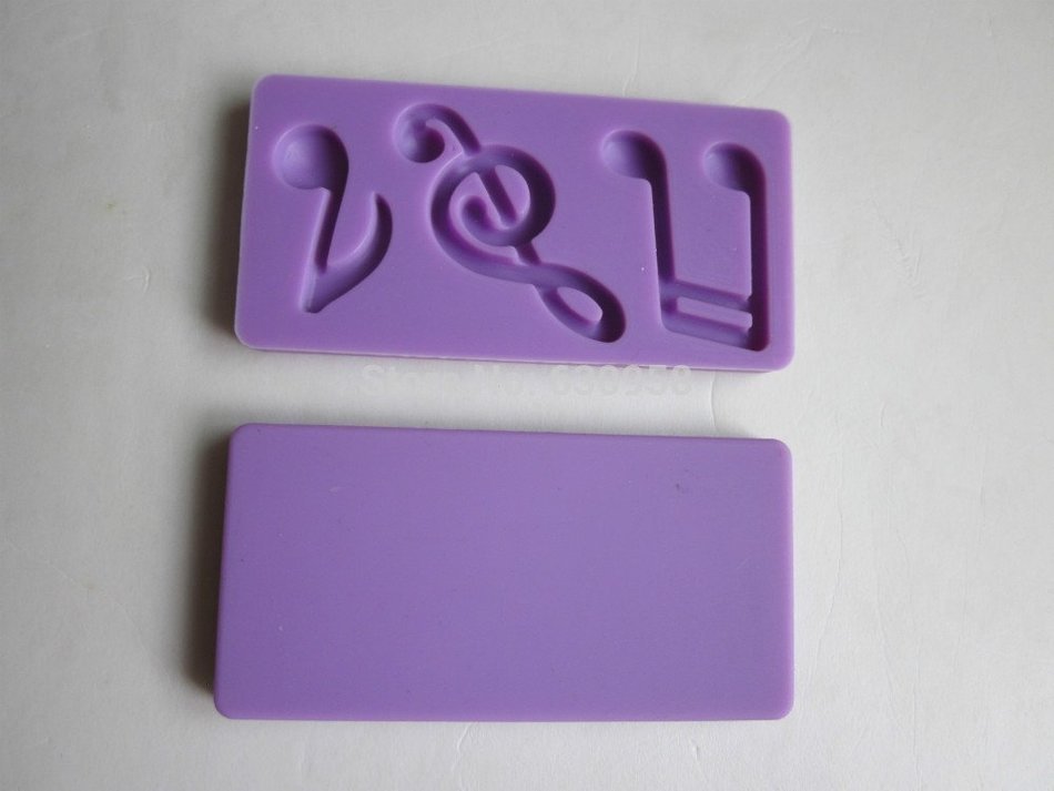 Musical Notes Large Mold by First Impressions Molds free image download