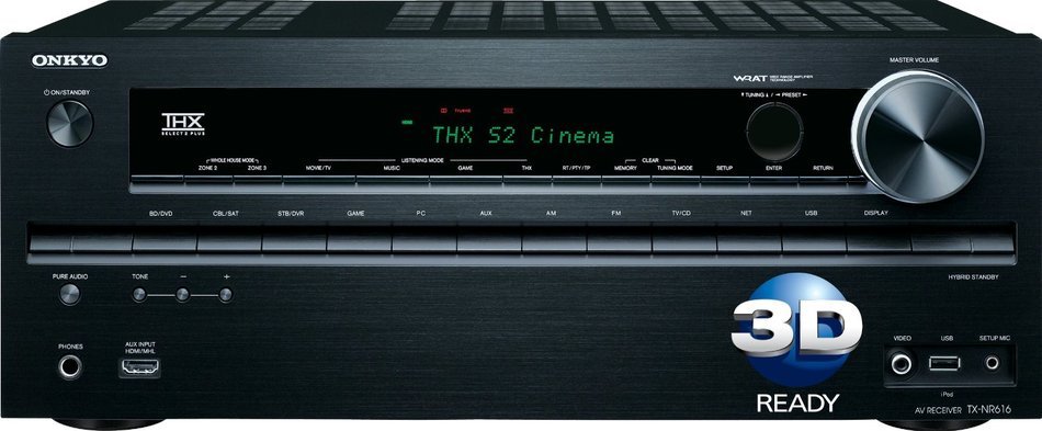 Onkyo TX-NR616 7.2- Channel Network A/V Receiver (Discontinued by Manufacturer) N3