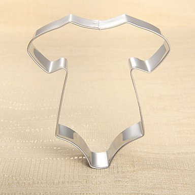 Sher Baby's Clothing Jumper Shape Cookie Cutters Fruit Cut Molds Stainless Steel N2