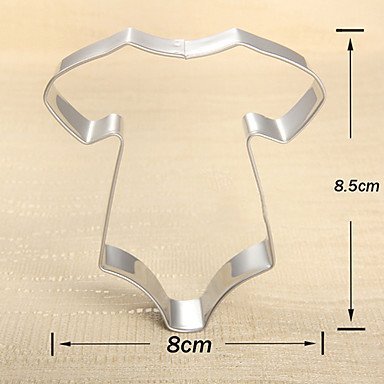 Sher Baby's Clothing Jumper Shape Cookie Cutters Fruit Cut Molds Stainless Steel N4