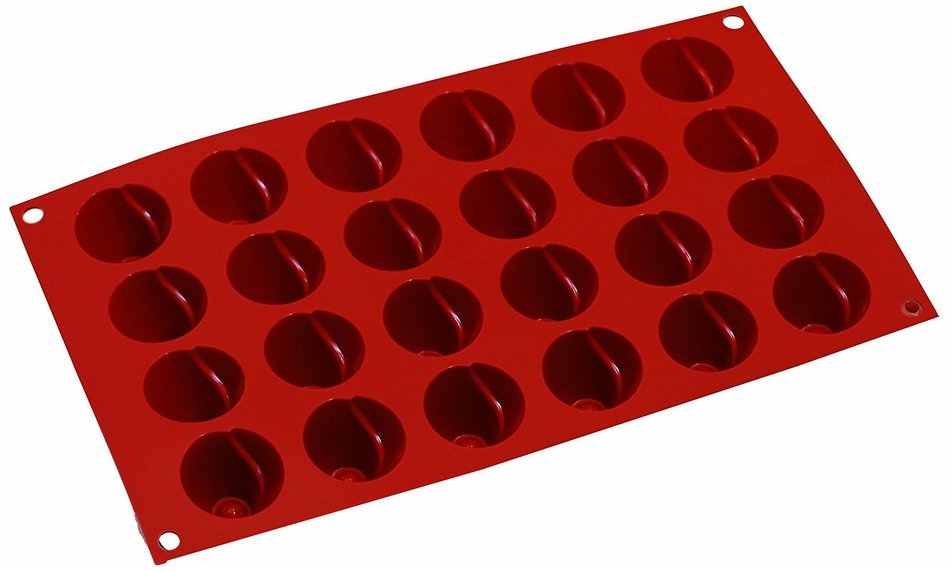 Silikomart SF131/C Silicone Classic Collection Mold Shapes, Mini Cones N4
