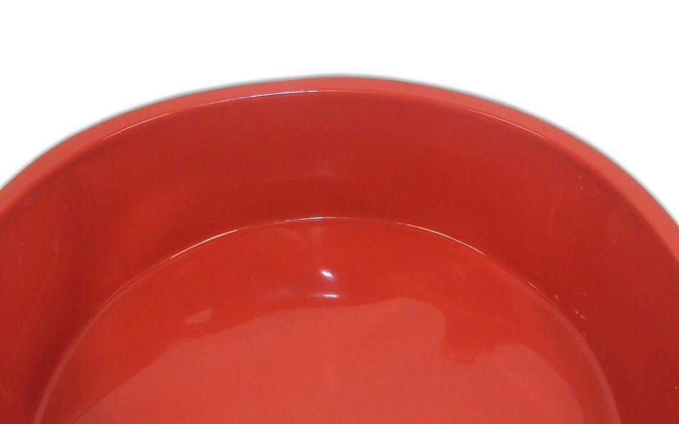 Silicone Terra Cotta 9" Round Cake Pan - 2.5" Deep Non-stick Bakeware, Silicone Round Cake Pan - 1 Piece. N4