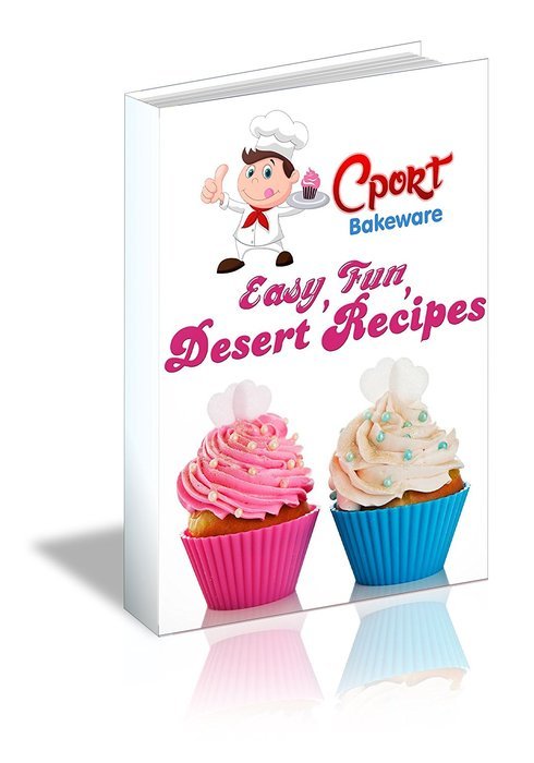 Silicone Cupcake Liners - Baking Molds - Wedding Baking Supplies - Reuseable- 12 piece Set with Storage Container N2