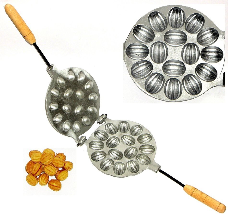 Sweet Russian Oreshki Pastry cookie Nutlets 16 M Oreshnitsa Oreshnica Орешница N2
