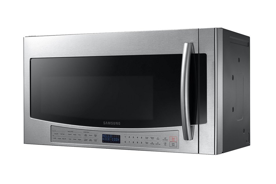Samsung ME21F606Over-The-Range Microwave with Sensor Cooking, 2.1 Cubic Feet N7