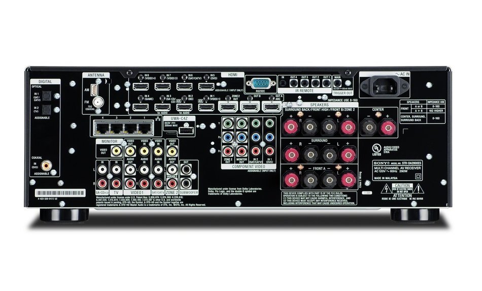 Sony STR-DA2800ES 7.2 Channel 4K AV Receiver with Automation N2