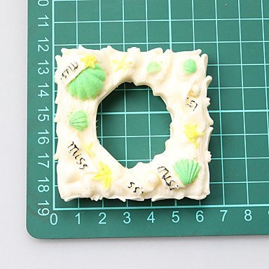 Y&XL&H Sea World Shell Resin Jewelry Box Chocolate Silicone Molds,Decoration Tools Bakeware N3