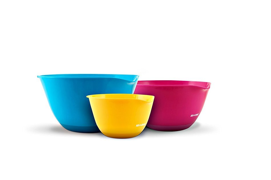 Art and Cook 3-Piece Mixing Bowl Set