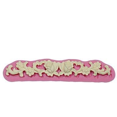 Y&XL&H Lace Sugarpaste Mould For Cake Decoration And Flower Silicone Cake Mold N2