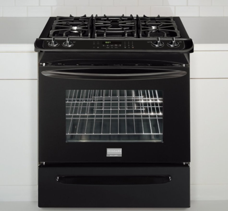Frigidaire FGGS3045KB Gallery 30 SlideIn Gas Range Black N4 free