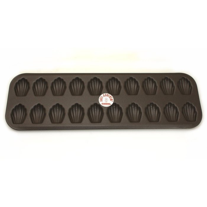 Gobel Non-Stick 20 Hole Mini Madeleine Tin, 15" x 5" N2