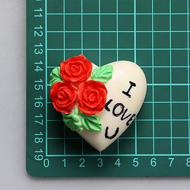 Y&XL&H Valentine's Day Gift Rose Love Chocolate Silicone Molds,Decoration Tools Bakeware N3