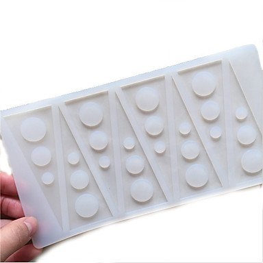 Y&XL&H Silicone Hollow Circle Triangle Chocolate Mold Cake Chocolate Plugin Mould Baking Accessories Cake Decorating N2
