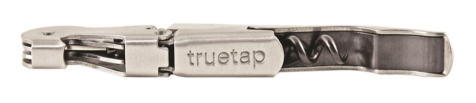 Truetap Black Double Hinged Waiter's Corkscrew by True N23