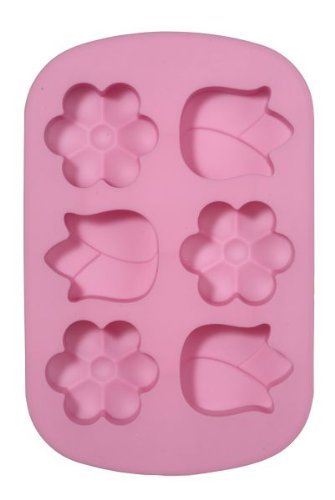 1 X Silicone Baking Molds - Flower Shaped Baking Molds