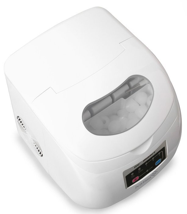 Ivation portable high capacity countertop ice maker 2 8 liter water