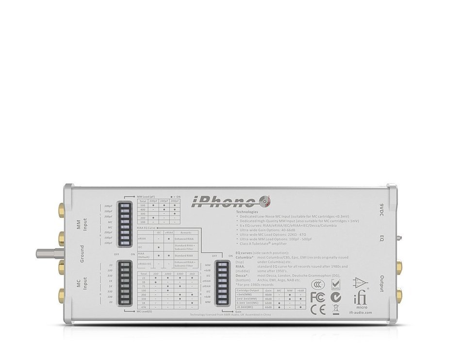 iFi Micro iPhono MM/MC Phono Preamplifier N4