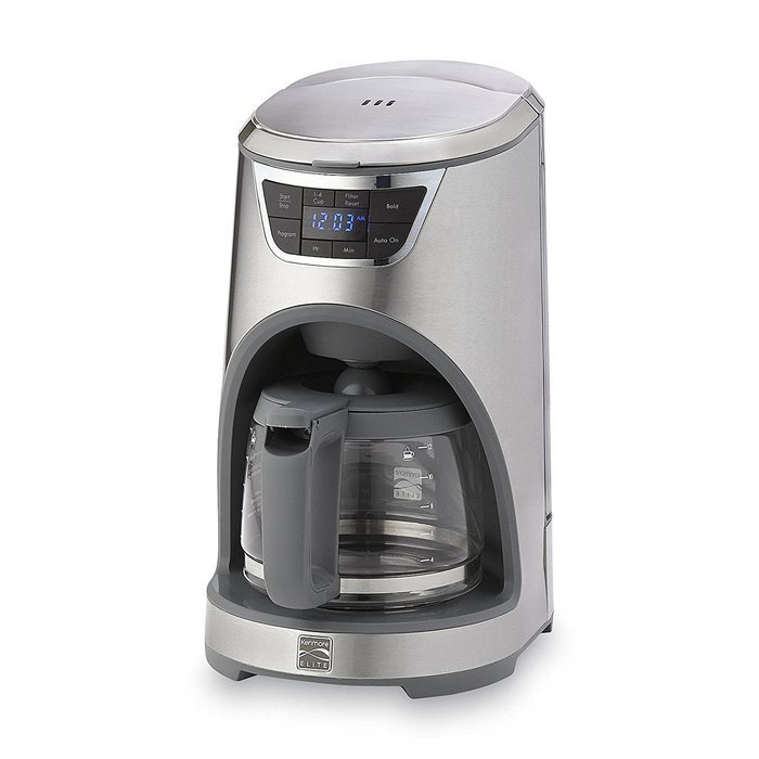 Kenmore Elite 12-Cup Drip Coffee Maker Stainless Steel