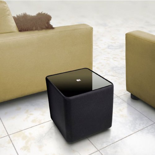 KEF KUBE-2 10" Powered Subwoofer (Black) N3