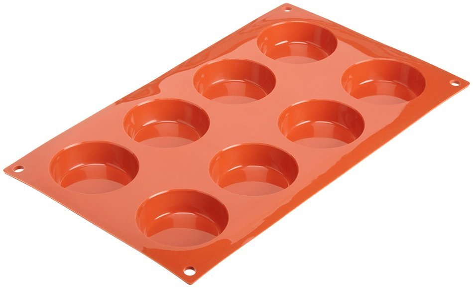 Silikomart Siliconflex Flan Mold, .71 Inch x 3.14 Inch N5