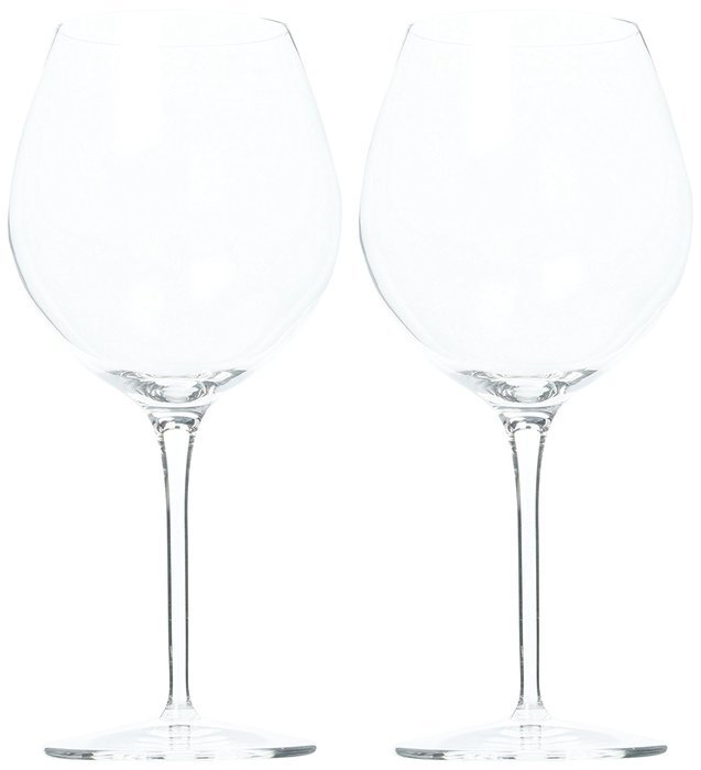 Luigi Bormioli Wine Profiles Smooth Reds (Set of 2), 22.25 oz, Clear N2