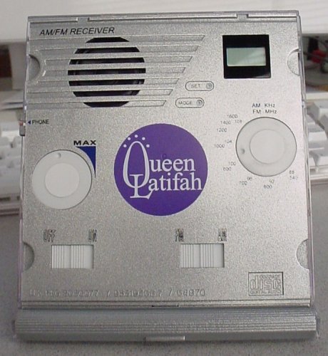 Queen Latifah Clock Radio