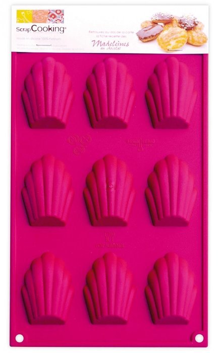 ScrapCooking Silicone Madeline Mold