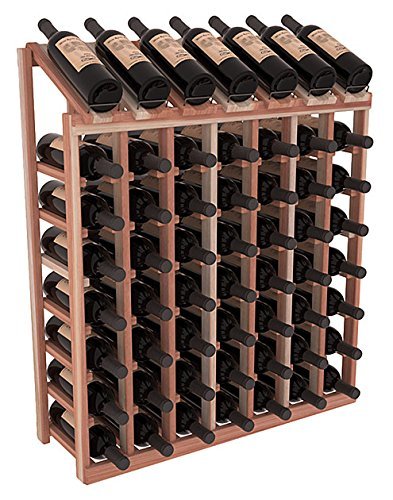 Wine Racks America Redwood 7 Column 8 Row Display Top Kit. 13 Stains to Choose From! N12
