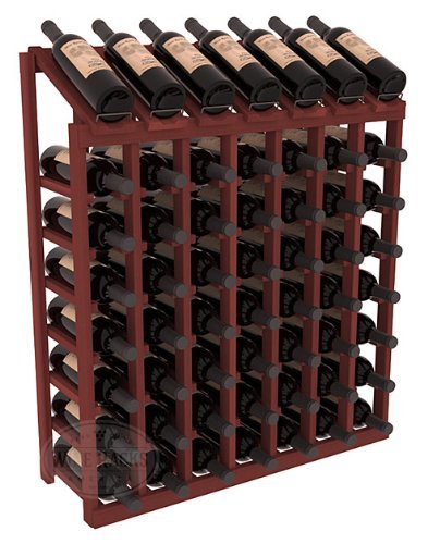 Wine Racks America Redwood 7 Column 8 Row Display Top Kit. 13 Stains to Choose From! N13