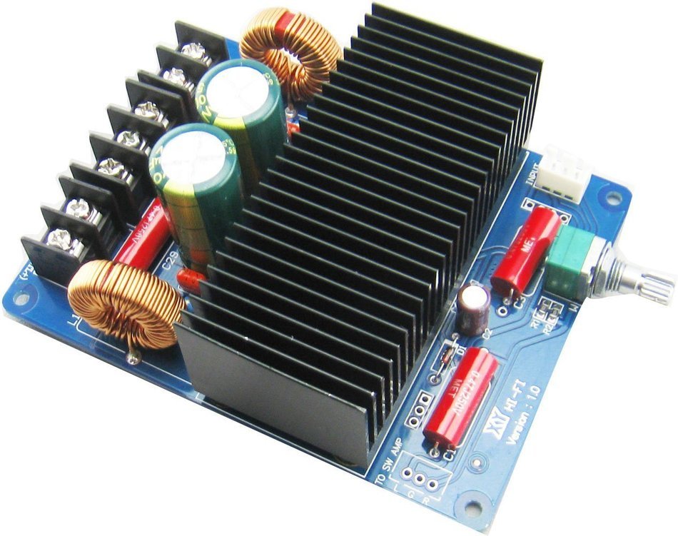 Yeeco High-Power Digital Power Amplifier Board Audio Power Amp Board TDA8920 D Class OCL 80WX2 2CH N2