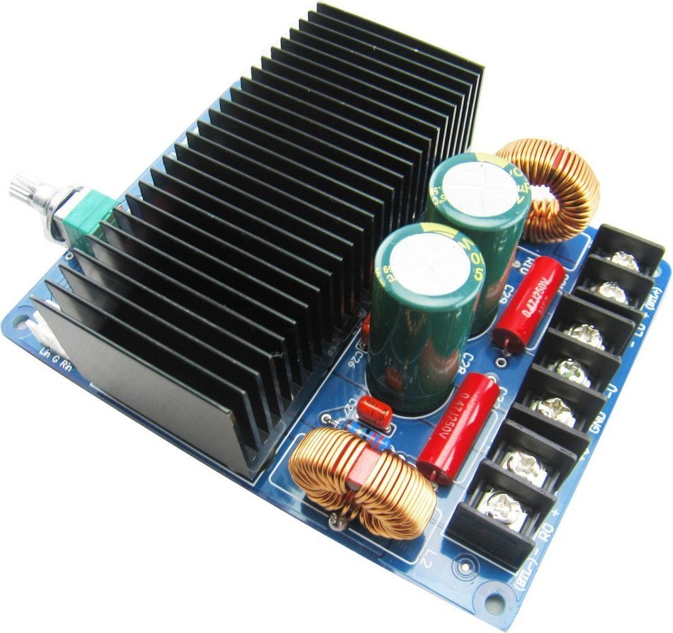Yeeco High-Power Digital Power Amplifier Board Audio Power Amp Board TDA8920 D Class OCL 80WX2 2CH N3