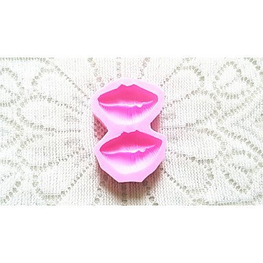 Y&XL&H Bakeware Silicone Lips Baking Molds for Fondant Candy Chocolate Cake N2